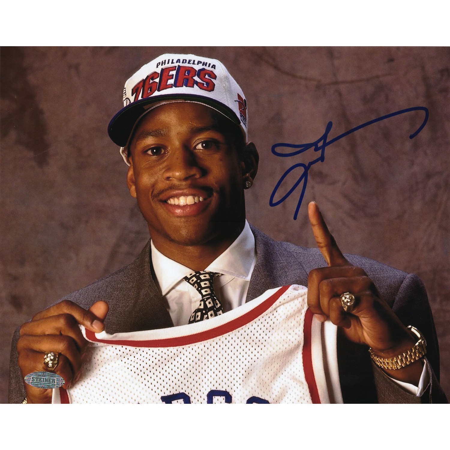 アレン・アイバーソン サイン入り写真